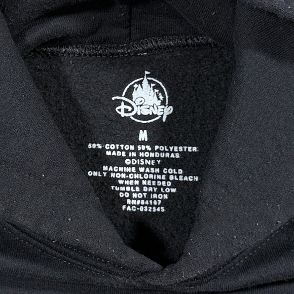 Disney Hoodie Mens Medium Faded Black Luminous Symphony of Us Epcot Pullover * - Picture 5 of 7